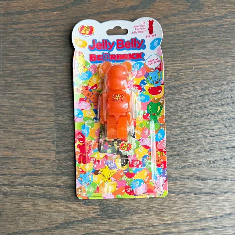 Tangerine Jellybelly Be@rbrick - in packaging Medicom Be@rbrick